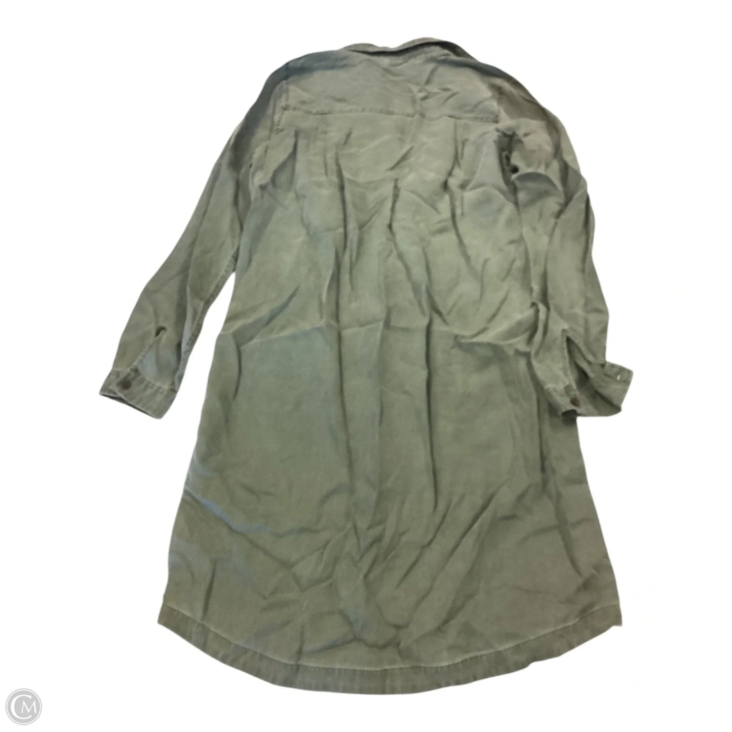 Dress Casual Midi By Old Navy In Green, Size: M