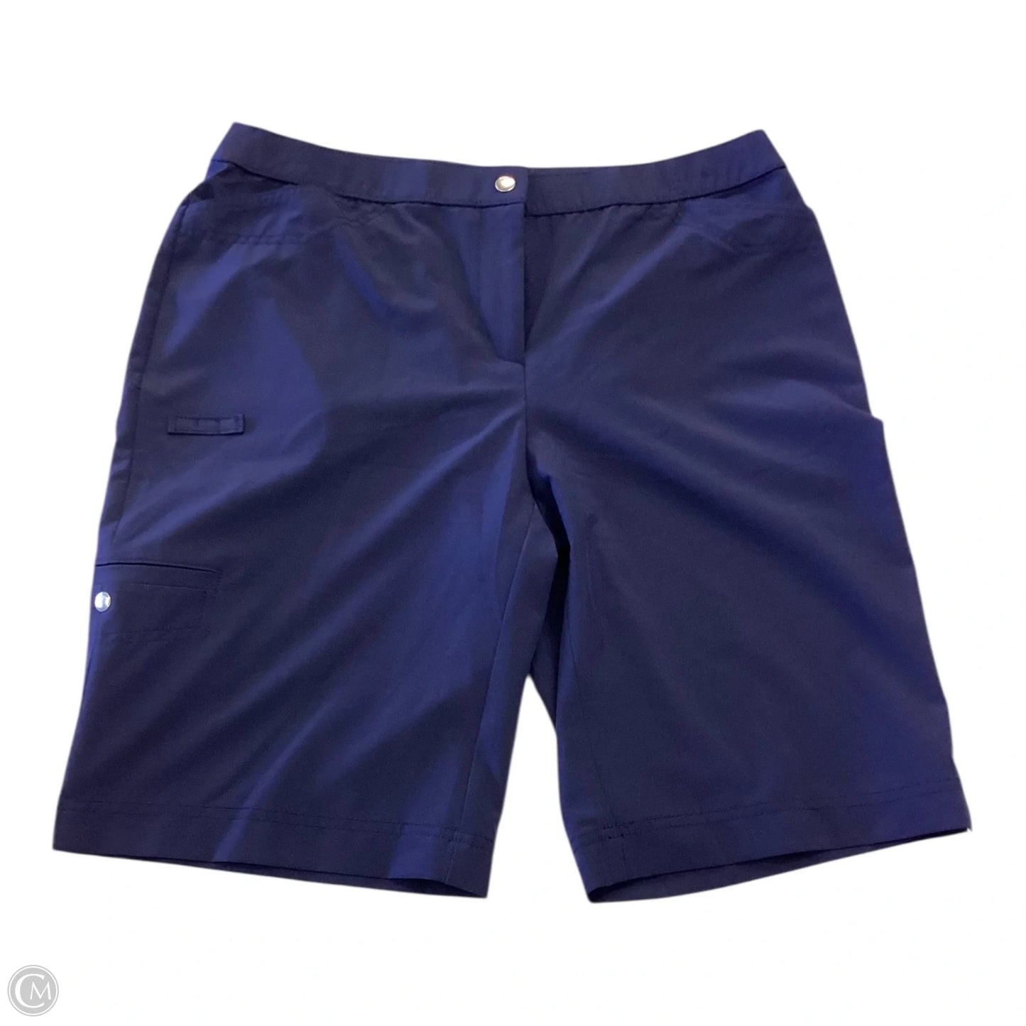 Shorts By Chicos Private Collection In Navy, Size: M