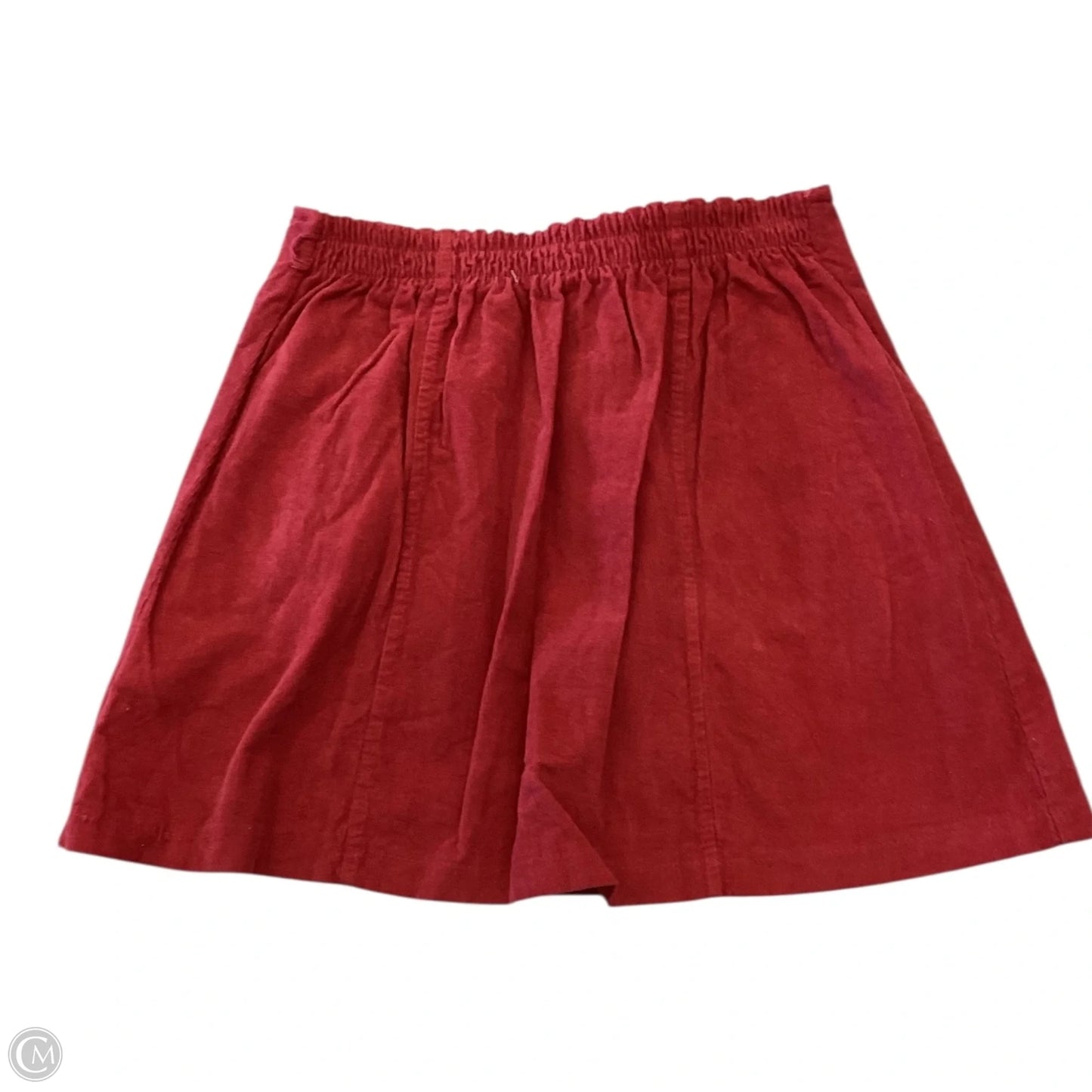 Skirt Mini & Short By Anthropologie In Red, Size: Osfm