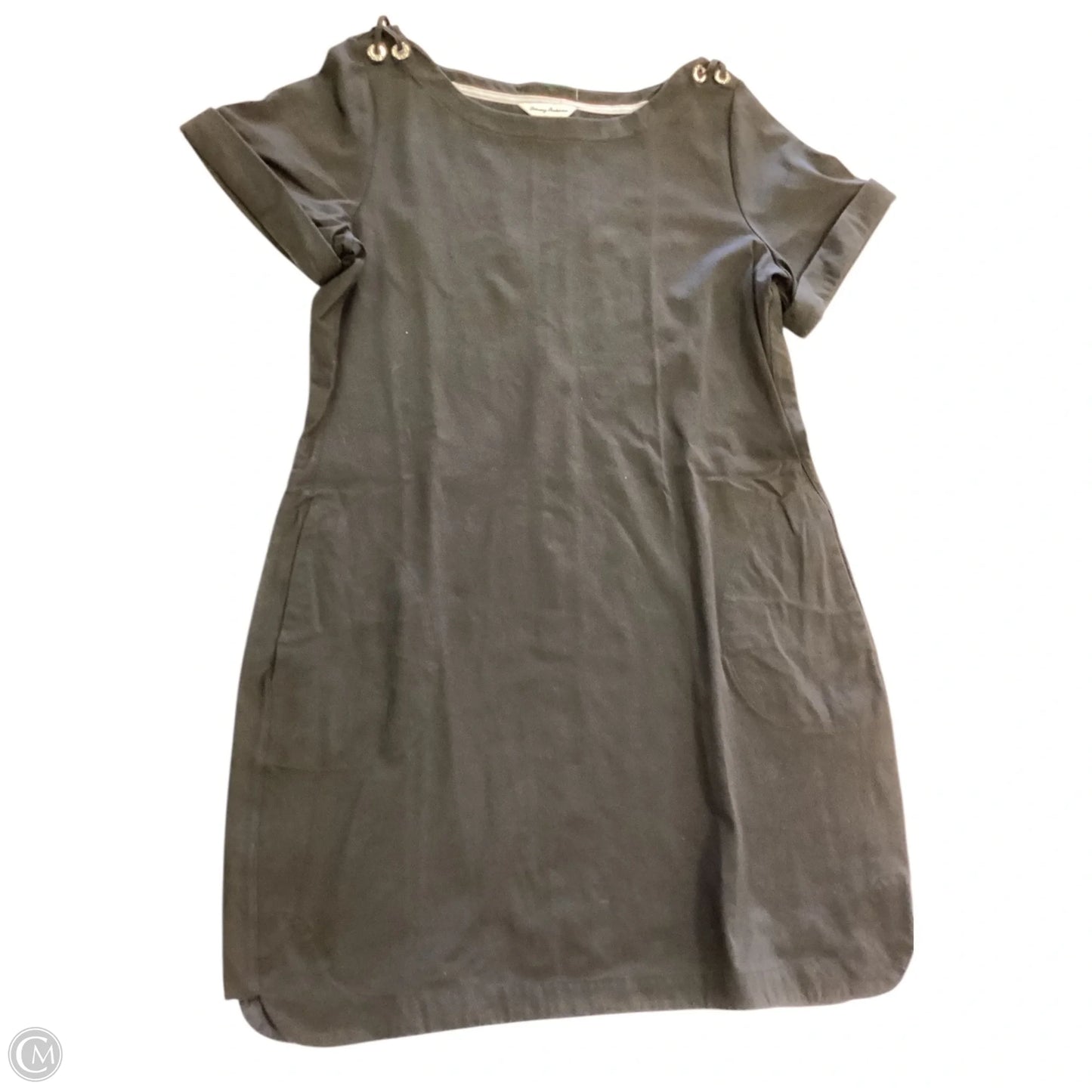 Dress Casual Midi By Tommy Bahama In Black, Size: L