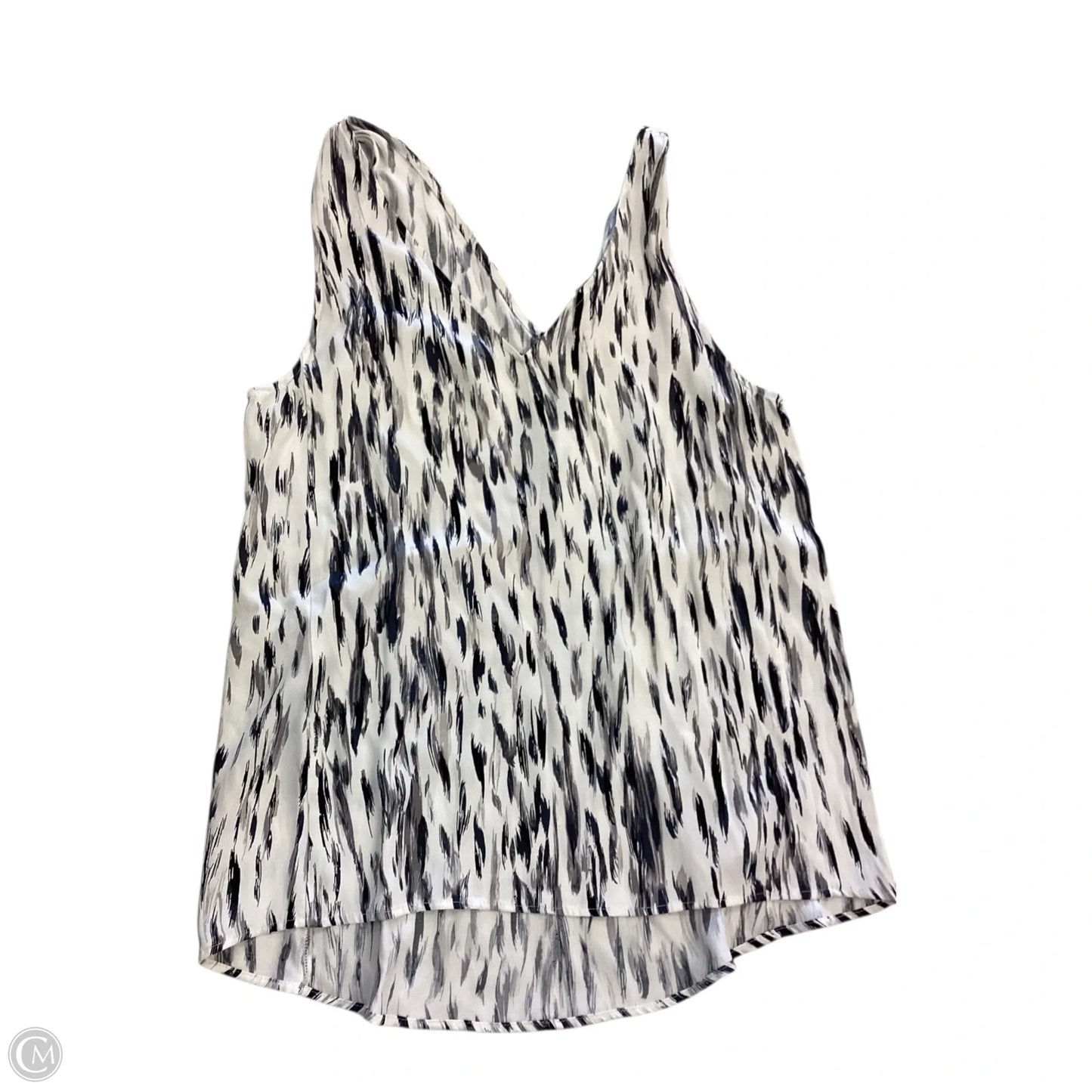Top Sleeveless By Nordstrom In Black & White, Size: S