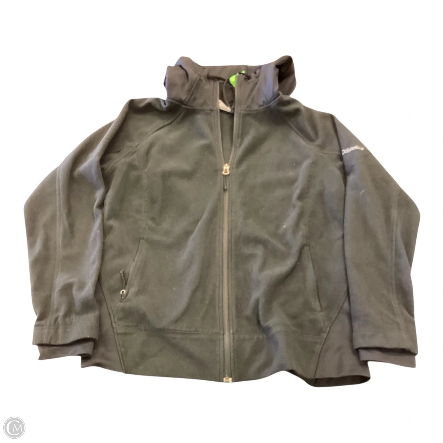Jacket Fleece By Columbia In Black, Size: Xl