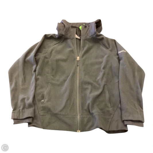Jacket Fleece By Columbia In Black, Size: Xl