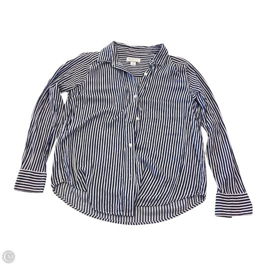 Top Long Sleeve By Liz Claiborne In Striped Pattern, Size: S