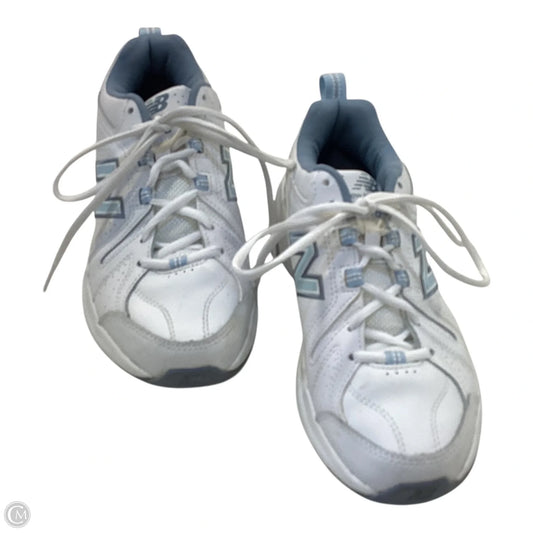 Shoes Athletic By New Balance In Blue & White, Size: 7