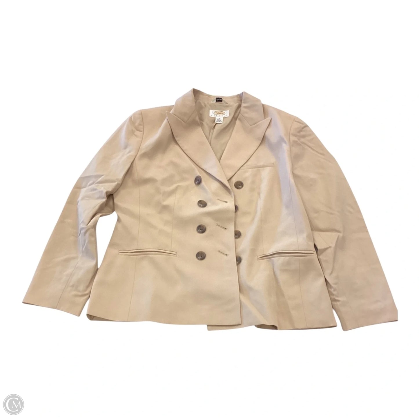 Blazer By Talbots In Tan, Size: 8p