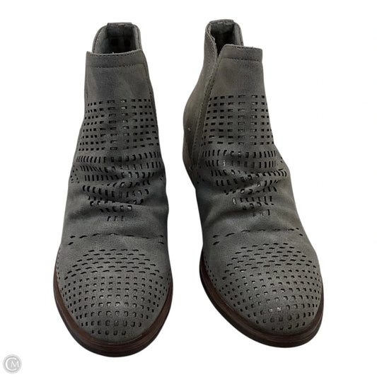 Boots Ankle Heels By Blowfish In Grey, Size: 8