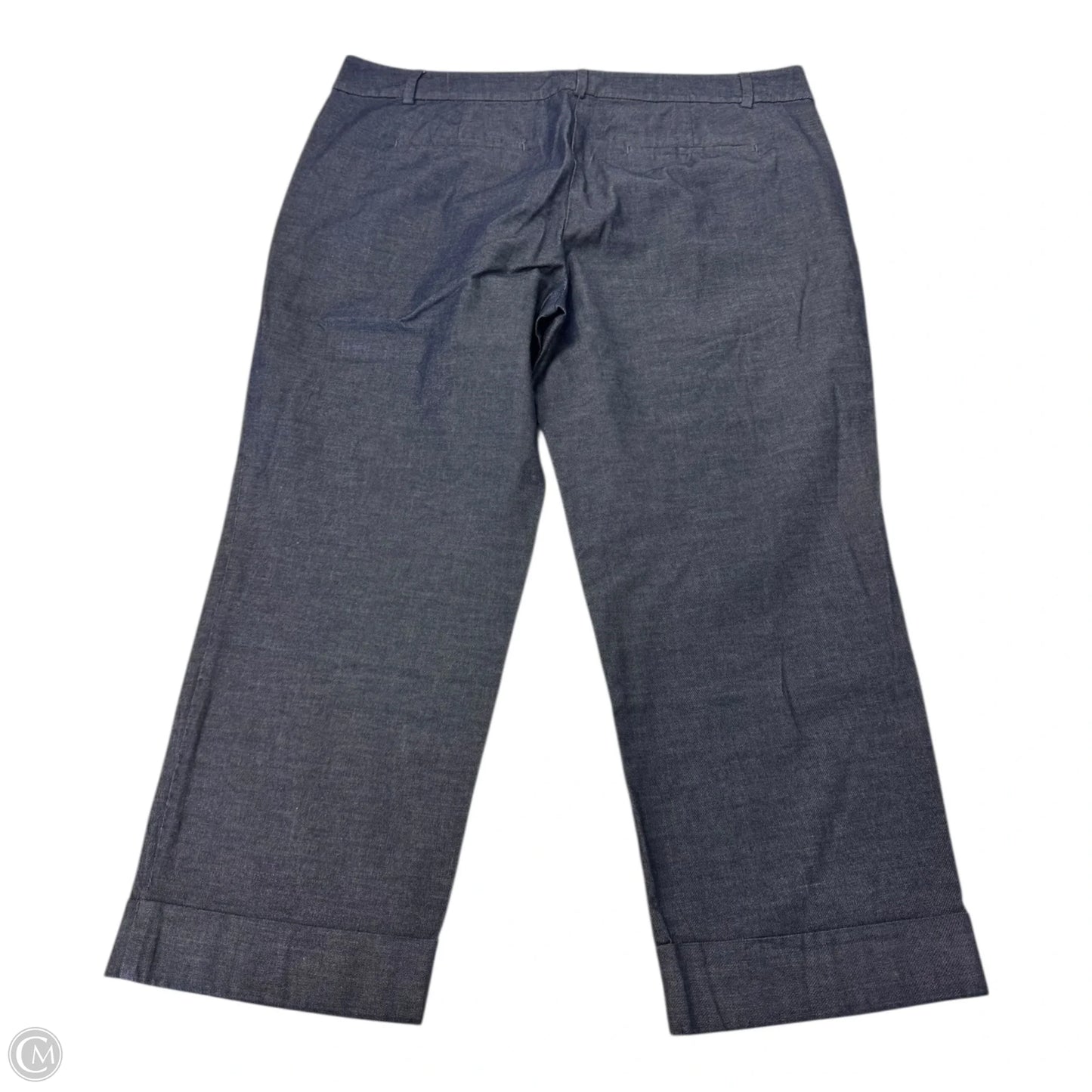 Capris By Ann Taylor In Navy, Size: 14