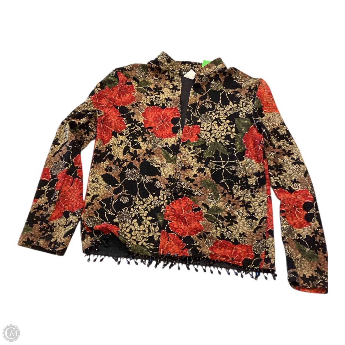 Jacket Other By Msk In Floral Print, Size: M