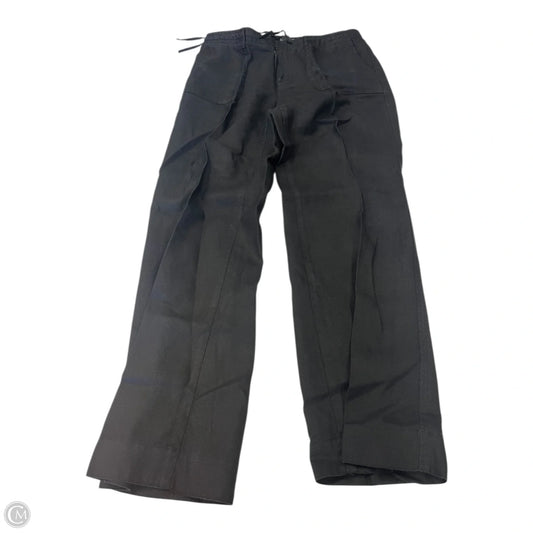 Pants Linen By Liz Claiborne In Black, Size: 8