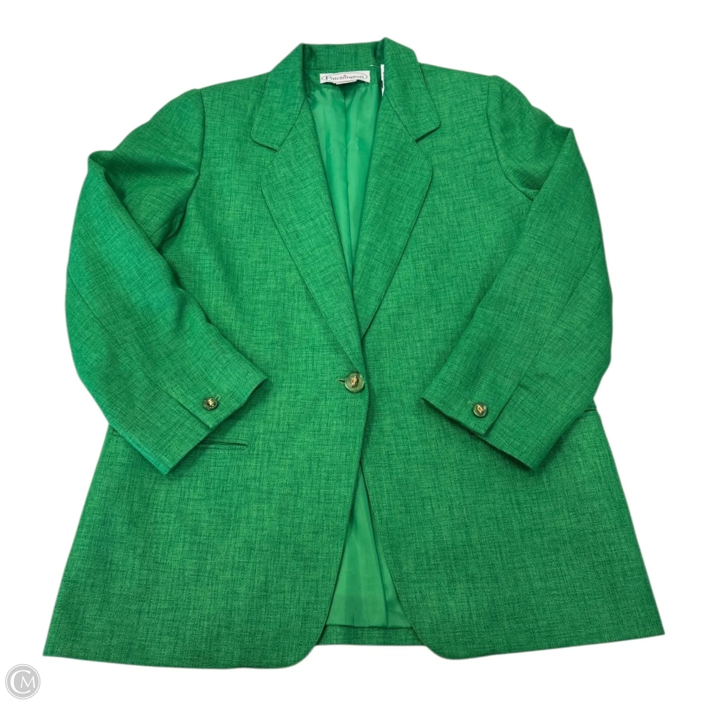 Blazer By Clothes Mentor In Green, Size: 8
