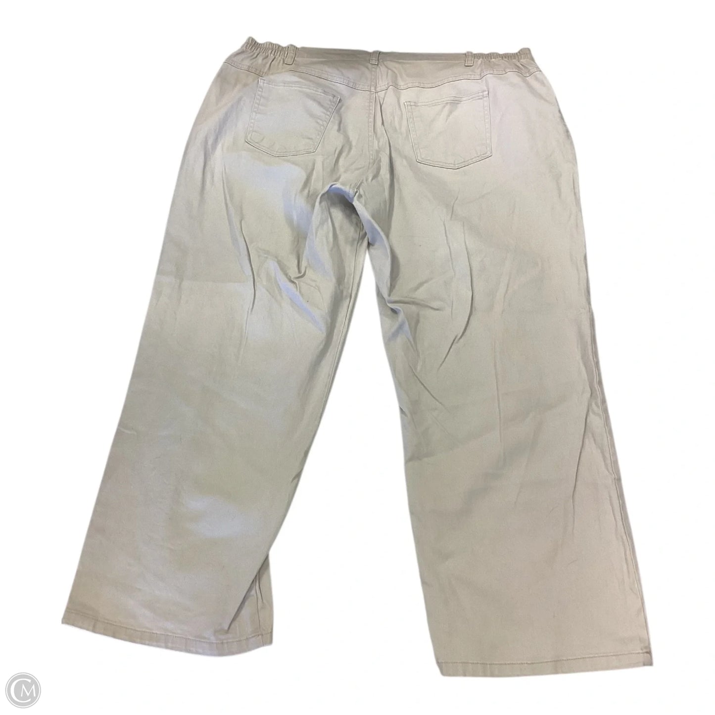 Pants Chinos & Khakis By Gloria Vanderbilt In Beige, Size: 22