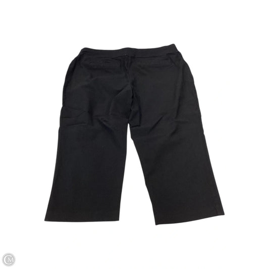 Capris By Style And Co Collection Women In Black, Size: Xl