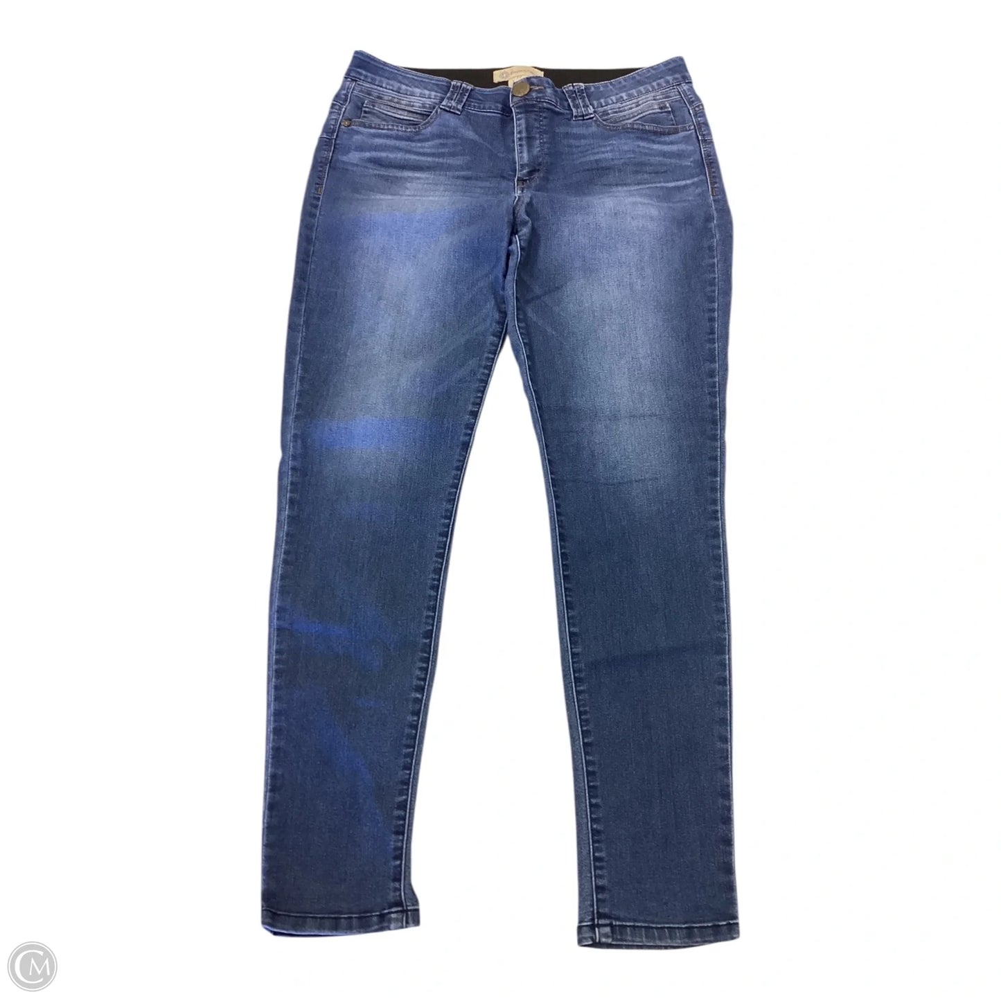 Jeans Skinny By Democracy In Blue Denim, Size: 14