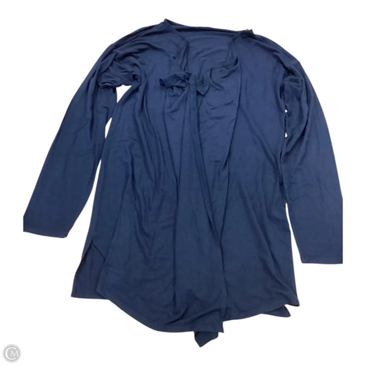 Cardigan By Vince Camuto In navy, Size: L