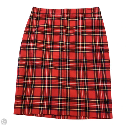 Skirt Midi By J. Crew In Plaid Pattern, Size: 0