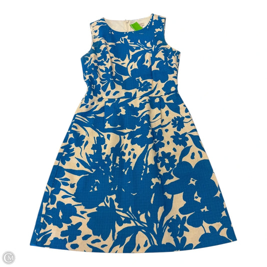 Dress Casual Short By J. Crew In Blue & Cream, Size: 0