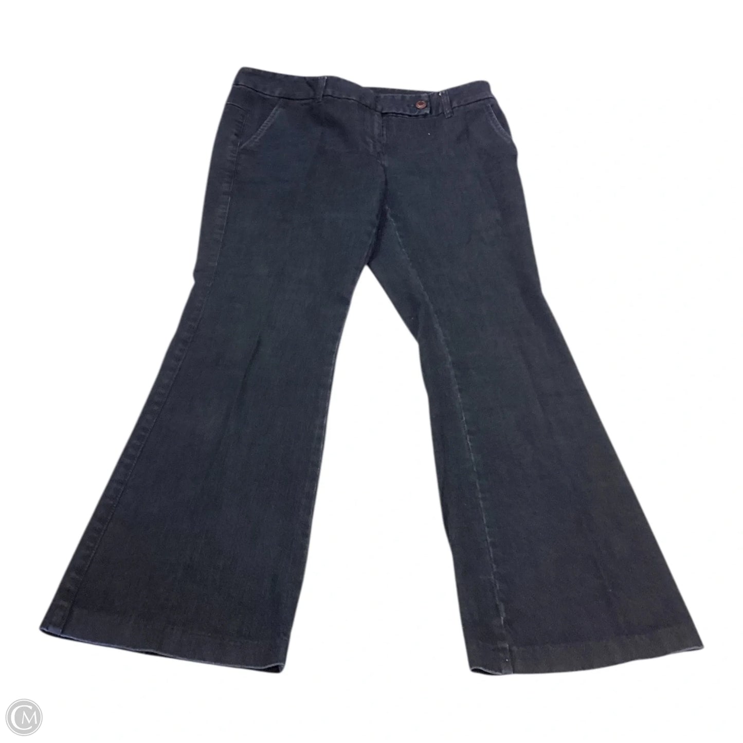 Jeans Flared By Inc In Blue Denim, Size: 12p