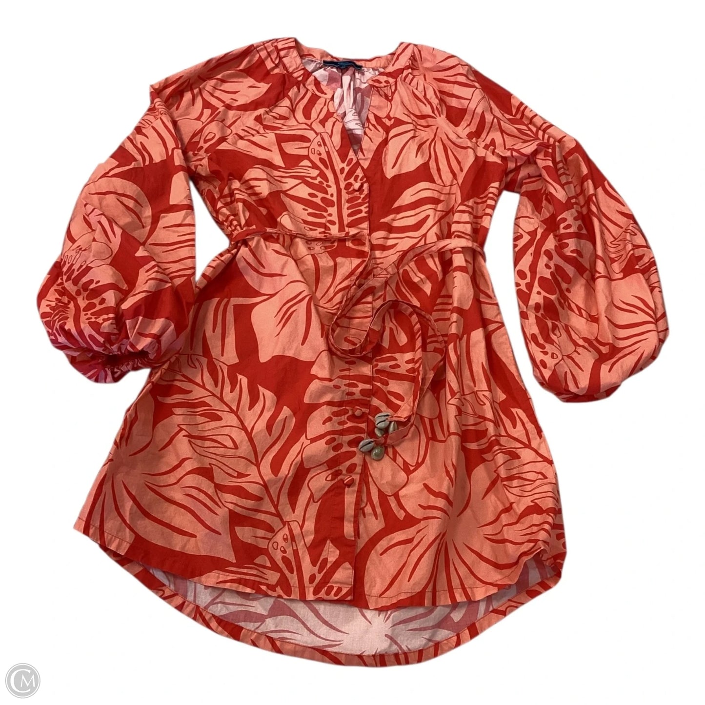 Dress Casual Short By Shore In Orange, Size: Xs