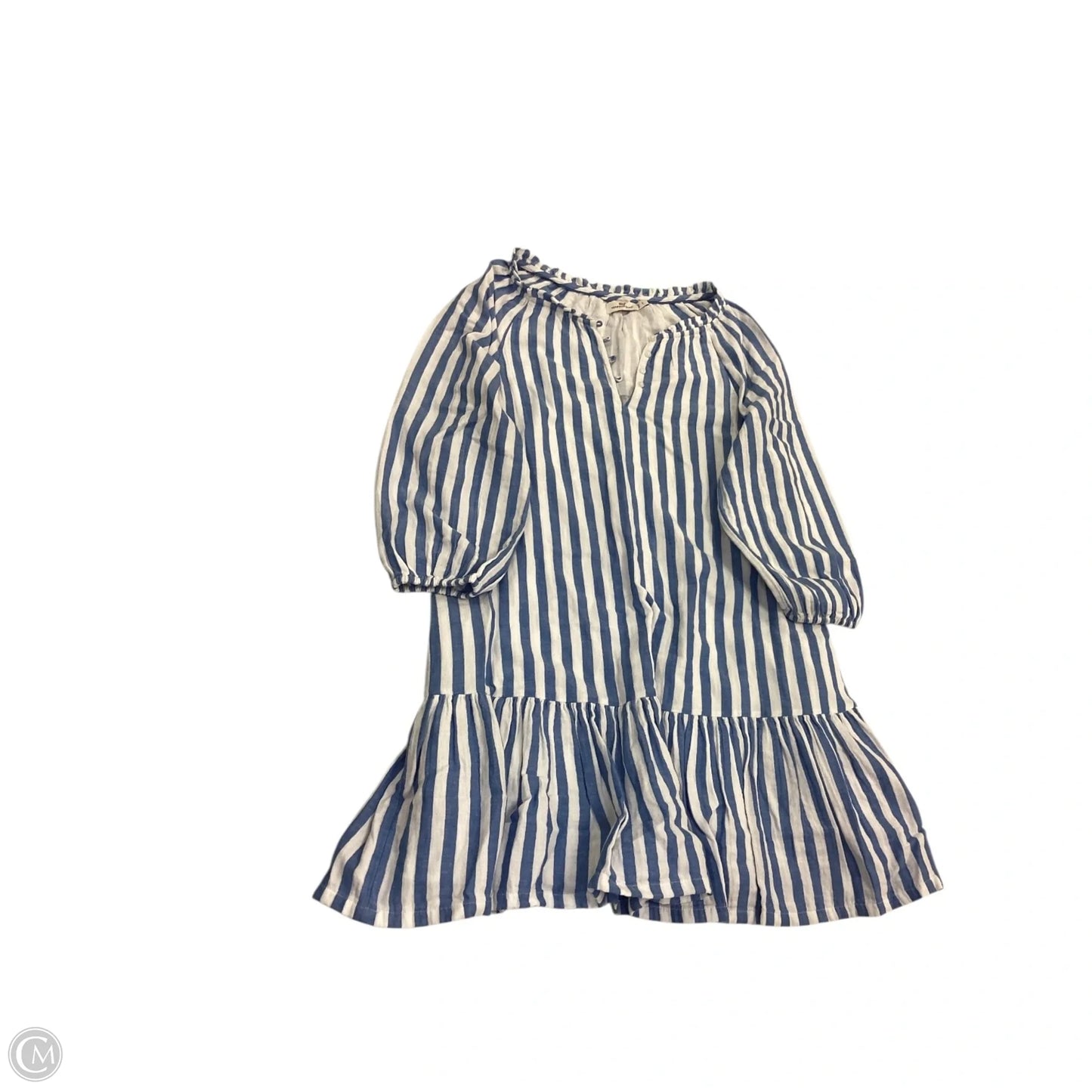 Dress Casual Midi By Vineyard Vines In Striped Pattern, Size: S