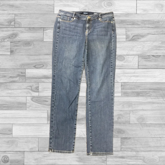 Jeans Straight By J. Jill In Blue Denim, Size: 10