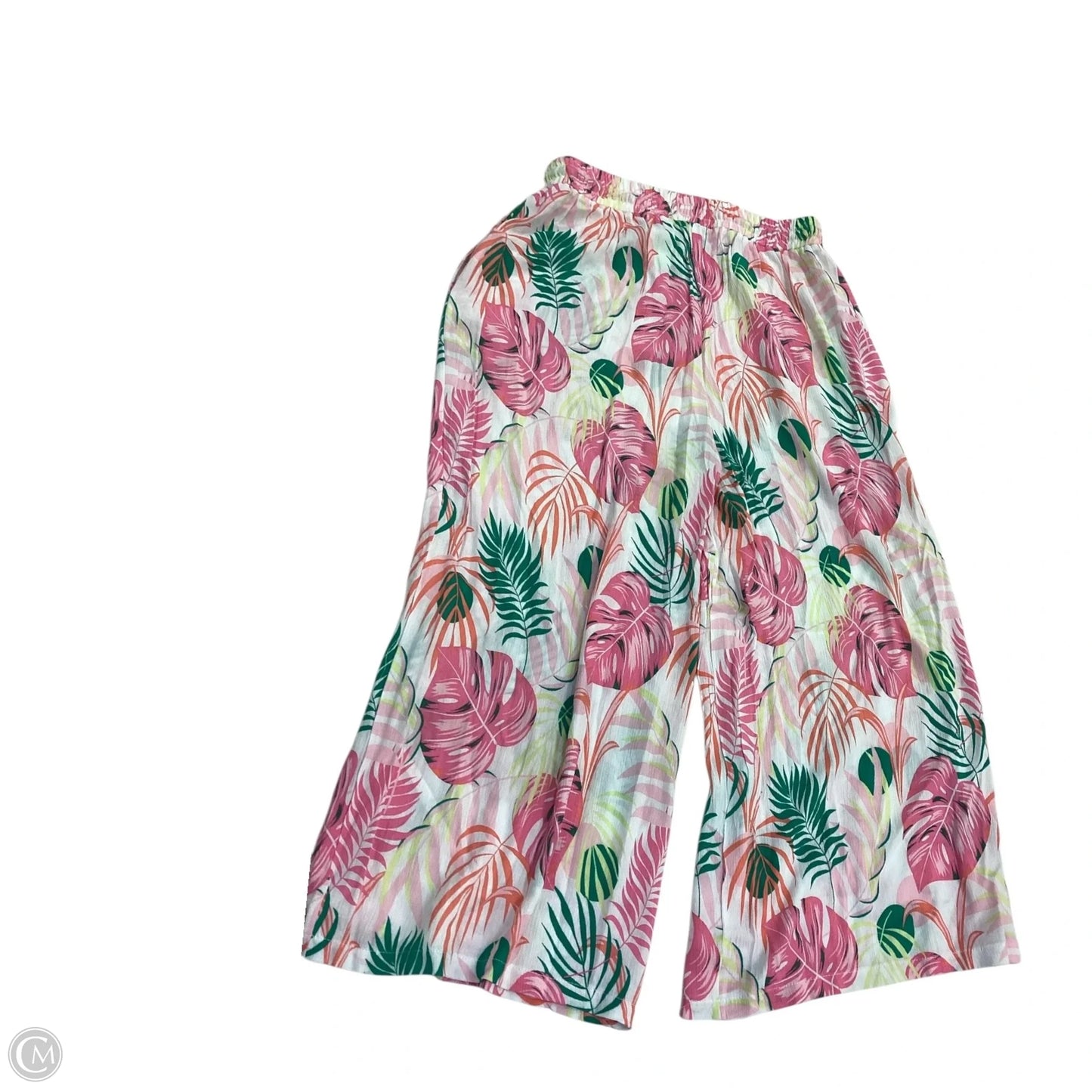 Pants Lounge By Clothes Mentor In Floral Print, Size: L