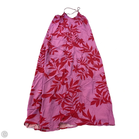 Dress Casual Maxi By Old Navy In Pink & Purple, Size: S