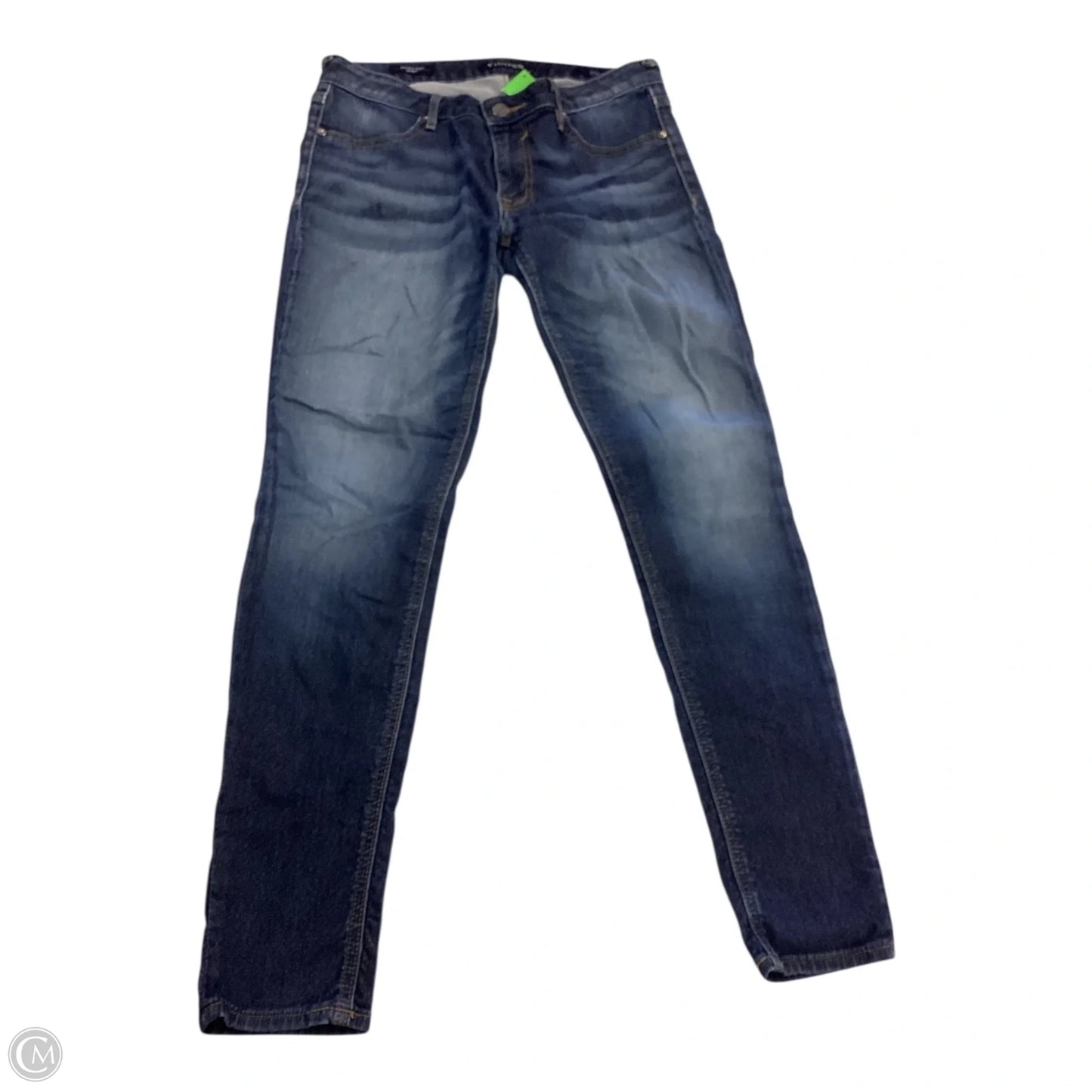 Jeans Skinny By Vigoss In Blue Denim, Size: 8