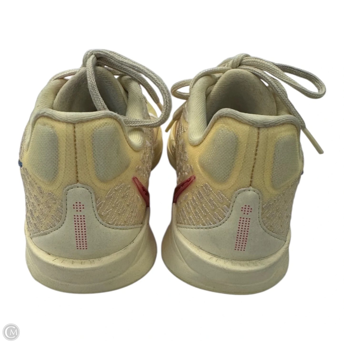 Shoes Athletic By Nike In Yellow, Size: 9