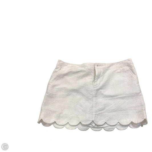 Shorts Designer By Lilly Pulitzer In White, Size: 10