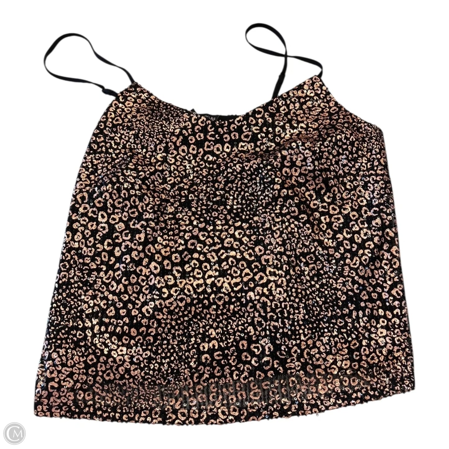 Top Sleeveless By Sincerely Jules In Black & Pink, Size: L