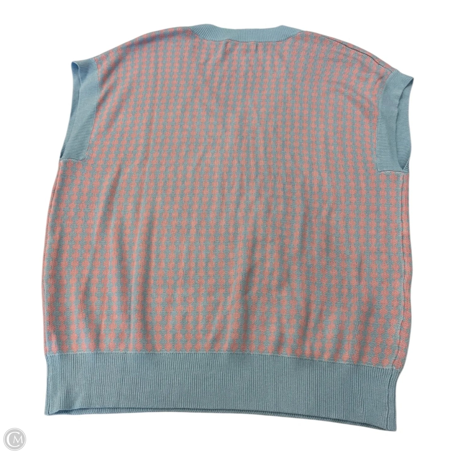 Top Sleeveless By Dokotoo In Blue & Pink, Size: L
