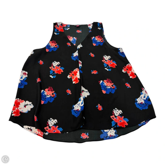 Top Sleeveless By Vince Camuto In Floral Print, Size: L