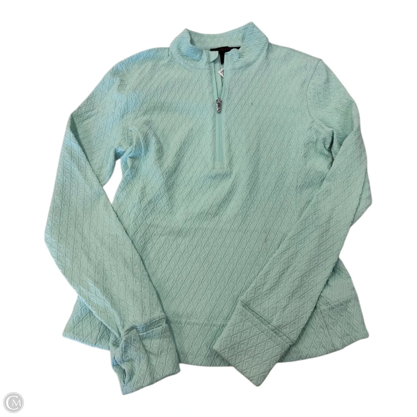 Athletic Jacket By Clothes Mentor In Green, Size: Xs