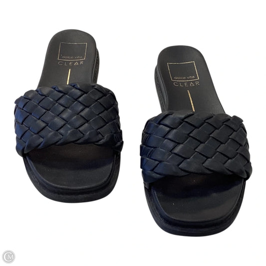 Sandals Flats By Dolce Vita In Black, Size: 6