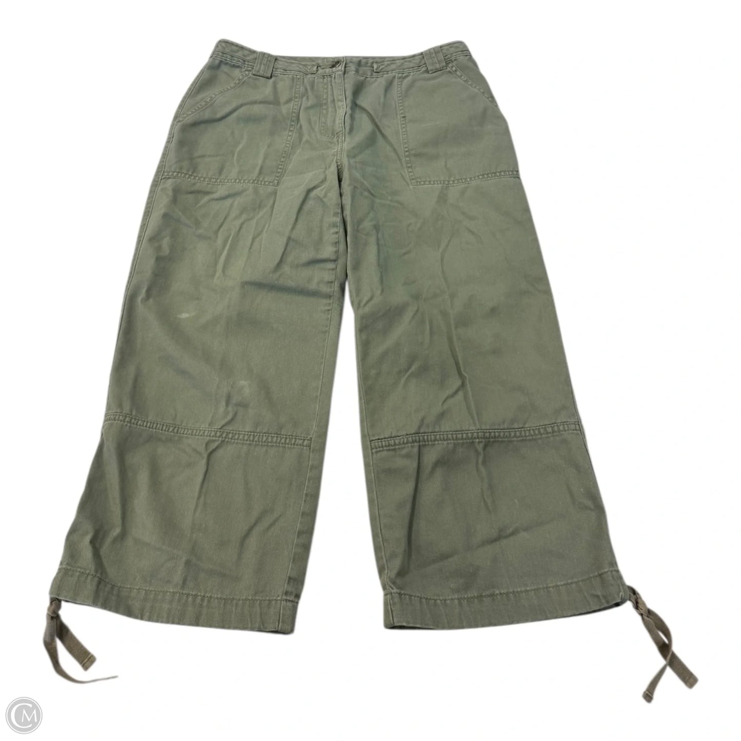 Capris By Jm Collections In Green, Size: 6