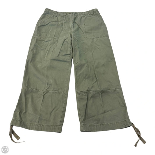 Capris By Jm Collections In Green, Size: 6