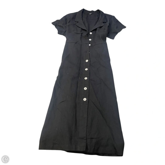 Dress Casual Maxi By Quince In Black, Size: Xl