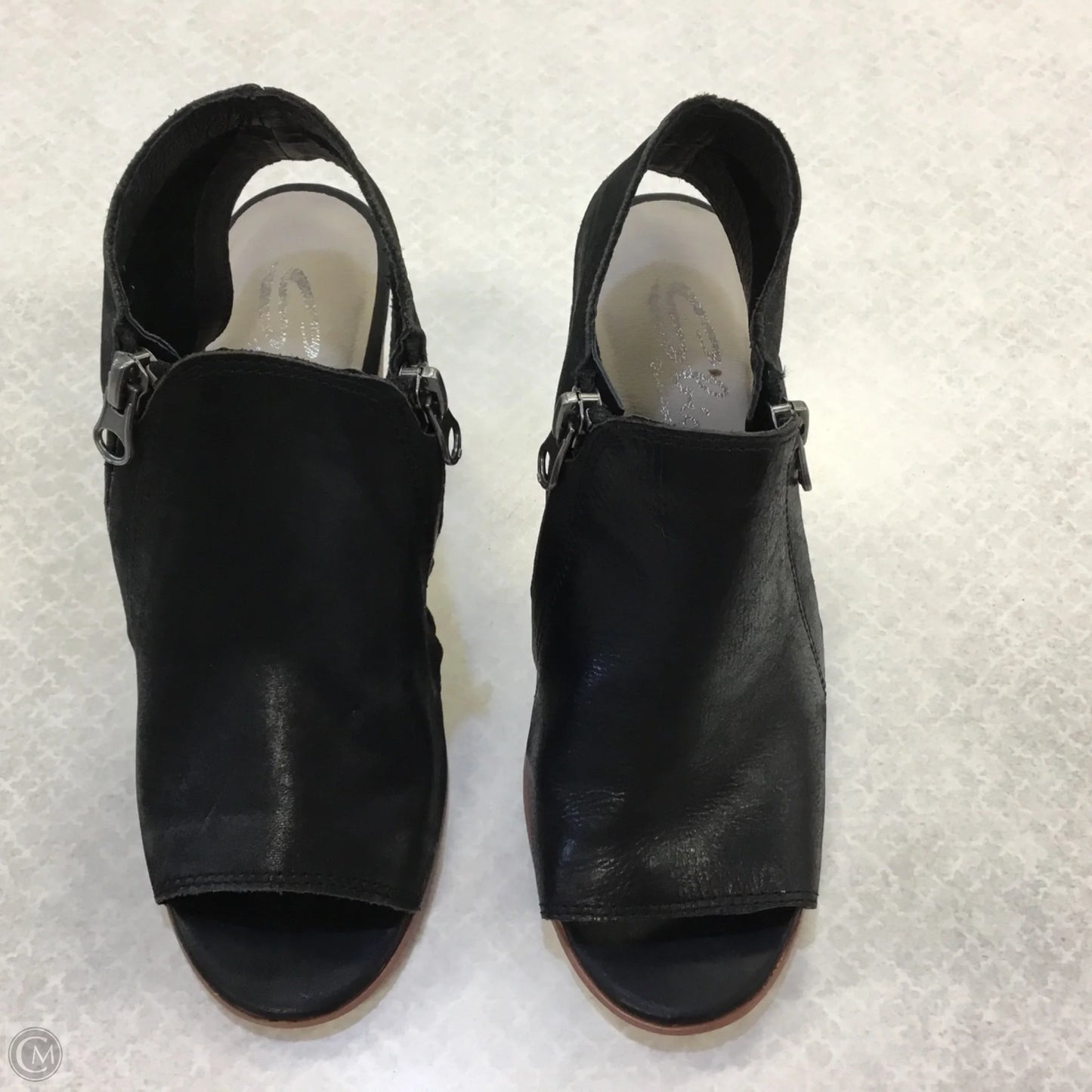 Shoes Heels Block By Clothes Mentor In Black & Brown, Size: 6