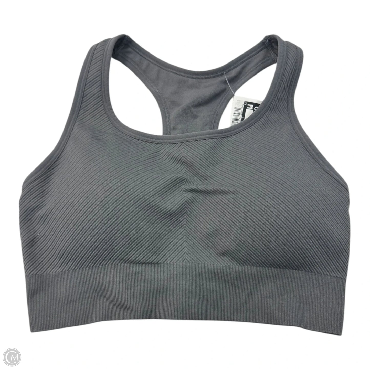 Athletic Bra By Members Mark In Grey, Size: M
