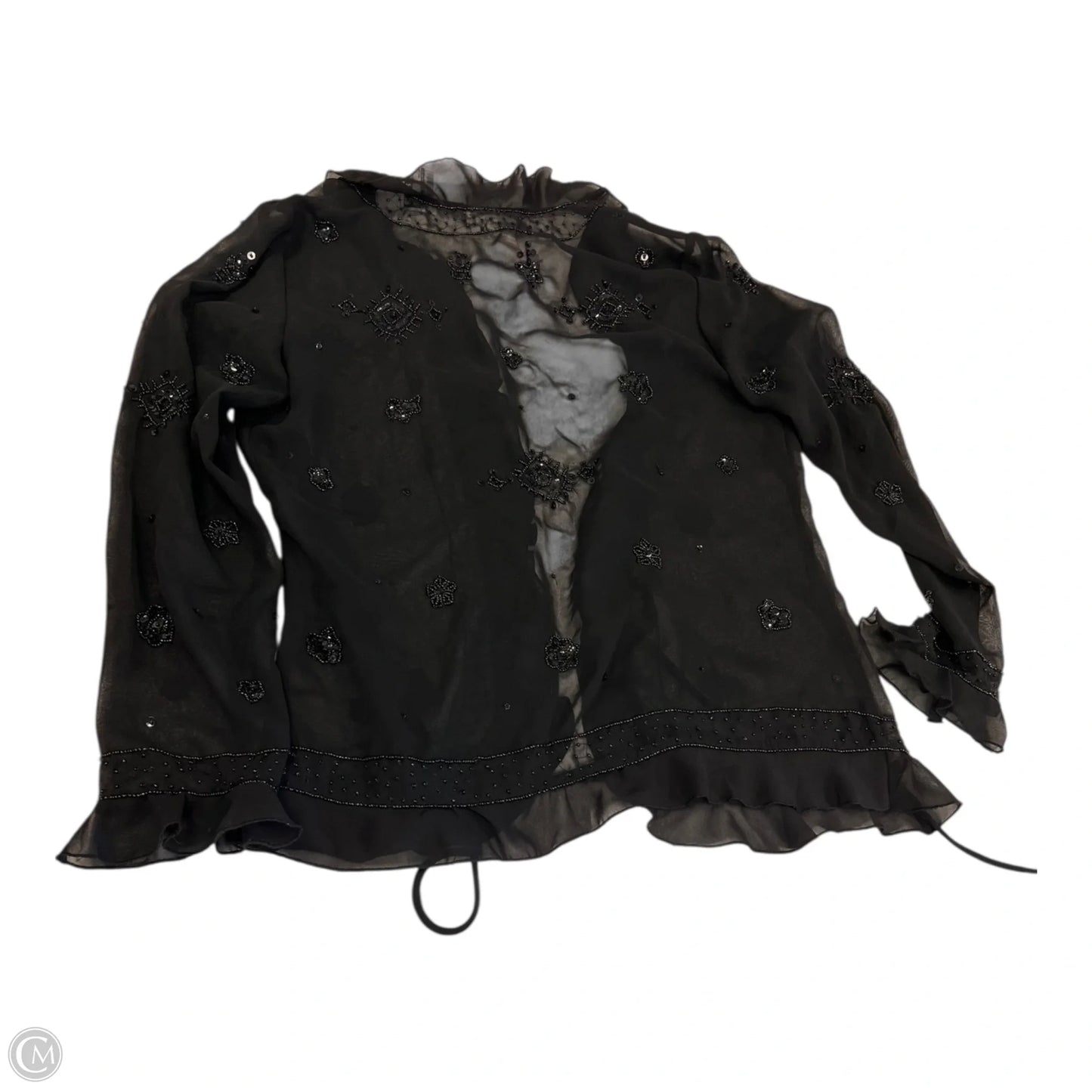 Cardigan By Coldwater Creek In Black, Size: 10