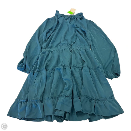 Dress Casual Midi By Btfbm In Teal, Size: L
