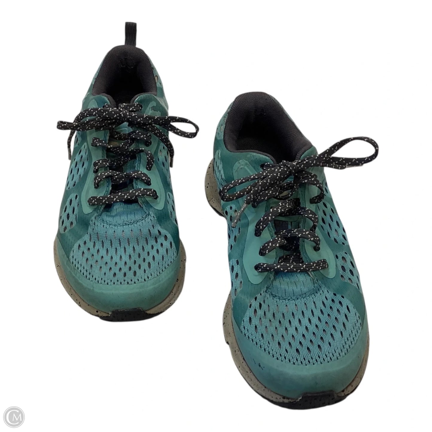 Shoes Athletic By Columbia In Green & Grey, Size: 7