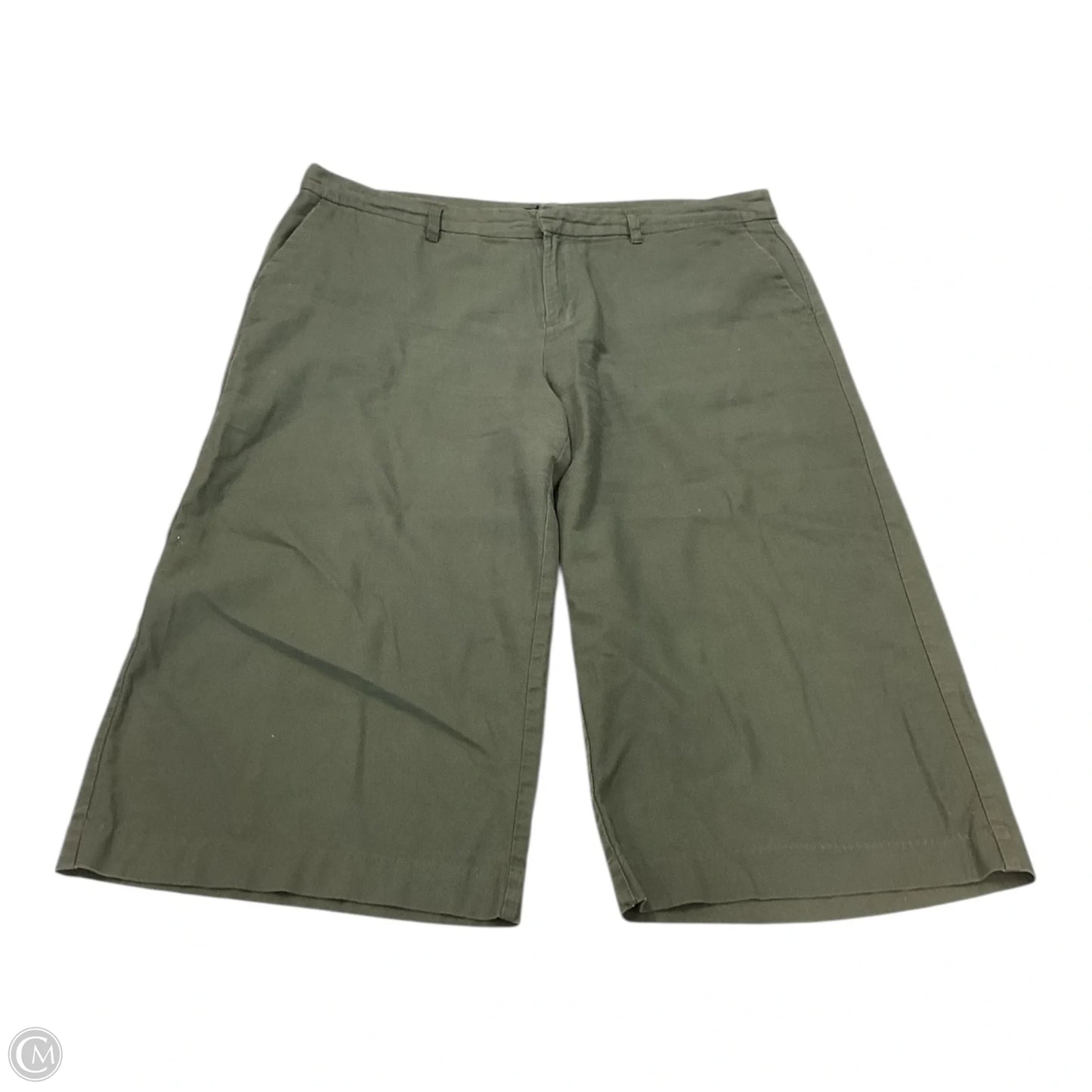 Capris By Gap In Green, Size: 16