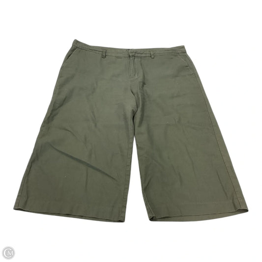 Capris By Gap In Green, Size: 16