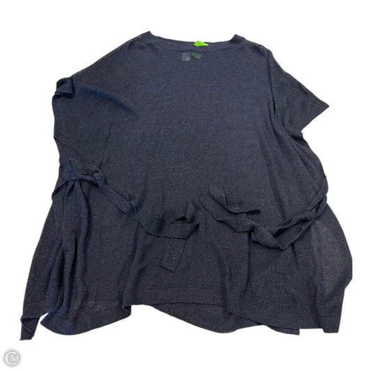 Poncho By J. Jill In Navy, Size: Osfm