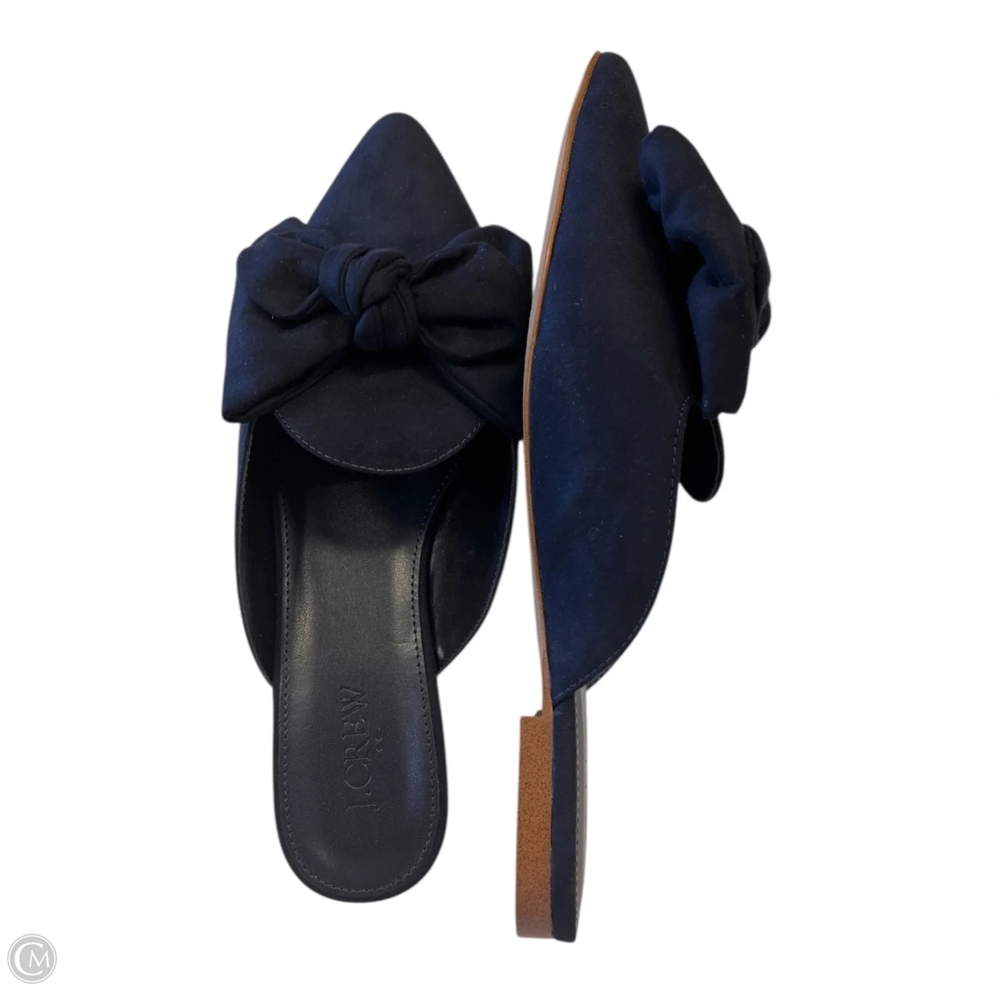 Shoes Flats By J. Crew In Navy, Size: 7.5