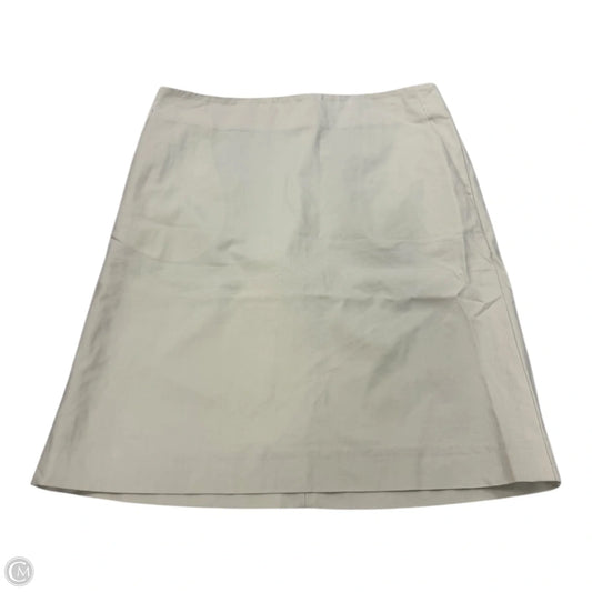 Skirt Midi By Clothes Mentor In Ivory, Size: 10