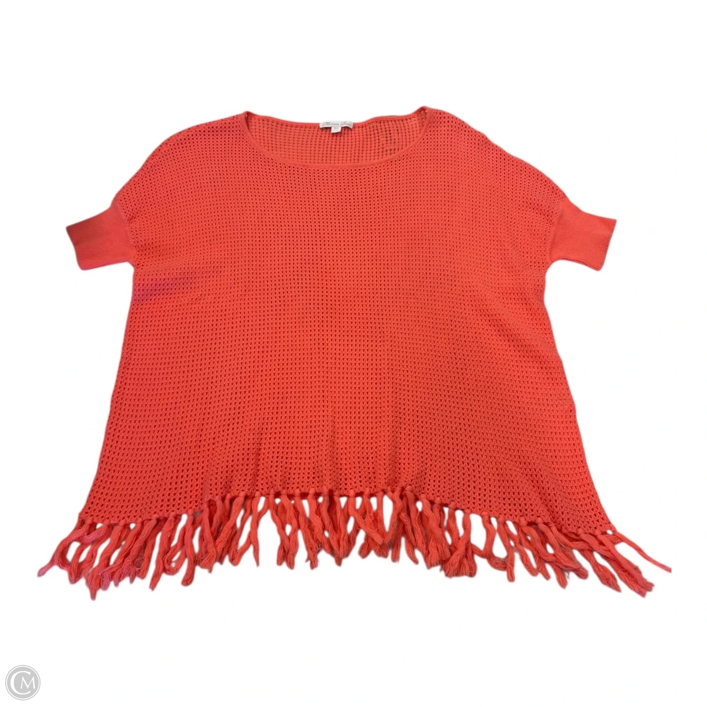 Top Short Sleeve By Clothes Mentor In Coral, Size: M