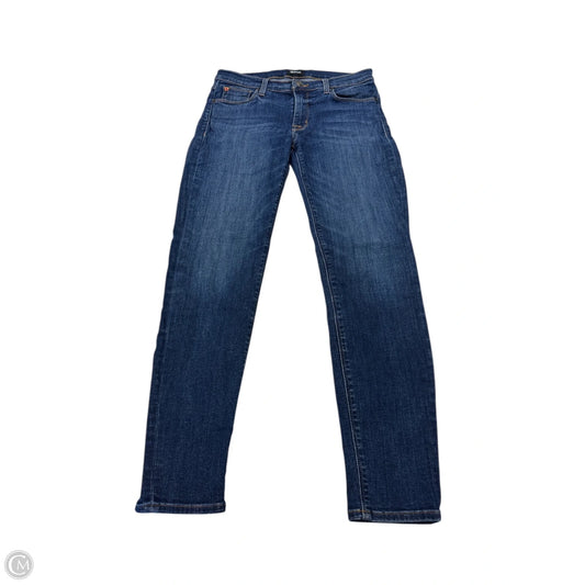 Jeans Skinny By Hudson In Blue Denim, Size: 4